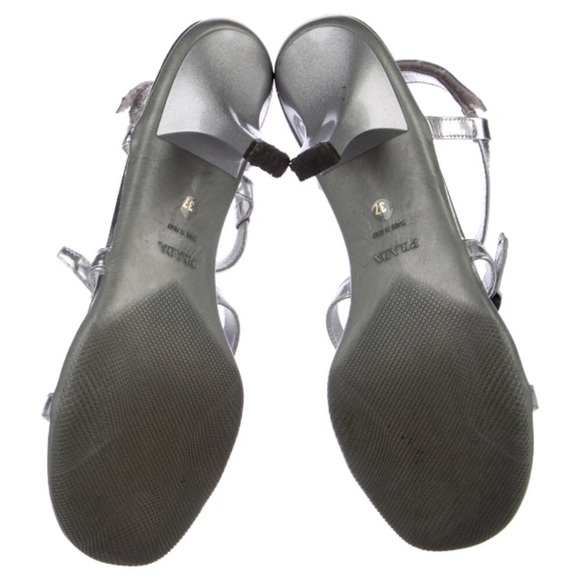 Authentic buckle logo Prada Sandals - Picture 4 of 8